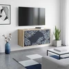 TV staliukas Sieninis televizoriaus stovas DOKKUM 69 x 33 x 40 cm