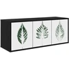 TV staliukas Sieninis televizoriaus stovas HANAU 102 x 33 x 40 cm