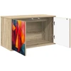 TV staliukas Sieninis televizoriaus stovas HEESCH 69 x 33 x 40 cm