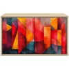 TV staliukas Sieninis televizoriaus stovas HEESCH 69 x 33 x 40 cm