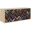 TV staliukas Sieninis televizoriaus stovas OMMEN 102 x 33 x 40 cm
