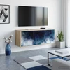 TV staliukas Sieninis televizoriaus stovas RAALTE 102 x 33 x 40 cm