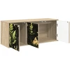 TV staliukas Sieninis televizoriaus stovas RHENEN 102 x 33 x 40 cm