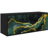 TV staliukas Sieninis televizoriaus stovas WIJHE 102 x 33 x 40 cm