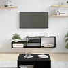 TV staliukas Sieninistelevizoriausstovas 120x25x28,5cm Apdirbta mediena
