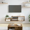 TV staliukas Sieninistelevizoriausstovas 120x25x28,5cm Apdirbta mediena