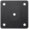 Skėčio nuo saulės pagrindas 38/48mm stulpams, juodas, plienas