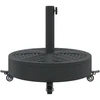 Skėčio nuo saulės pagrindas su ratukais 38/48mm stulpams, 27kg