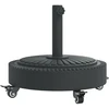 Skėčio nuo saulės pagrindas su ratukais 38/48mm stulpams, 27kg