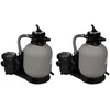 Smėlio filtro siurbliai, 2 vnt., 600W, 17000 l/val (2x90396)