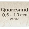 Smėlis filtrui, 25kg, 0,5–1,0mm