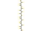 Smulkių LED lempučių girlianda, 25m, PVC, 1000 šiltų baltų LED