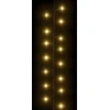 Smulkių LED lempučių girlianda, 25m, PVC, 1000 šiltų baltų LED
