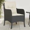 Sodo Adirondack staliukas, mėlynos spalvos, 38x38x46cm, HDPE