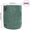 Sodo atliekų maišai 4 pcs Žalia 79 x 79 x 99,5 cm