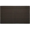 Sodo baro staliukas, rudas, 100x60,5x110,5cm, poliratanas