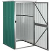 Sodo įrankių pašiūrė, žalia, 88x89x161cm, galvanizuotas plienas