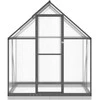 Sodo Kėdė 2 pcs Šviesiai pilka 53 x 49 x 85 cm Polipropilenas