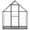 Sodo Kėdė 2 pcs Šviesiai pilka 55 x 53 x 85 cm poliratanas