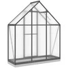 Sodo Kėdė 2 pcs Šviesiai pilka 55 x 53 x 85 cm poliratanas