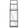 Sodo Kėdė 2 pcs Šviesiai pilka 55 x 53 x 85 cm poliratanas