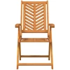 Sodo Kėdė 4 pcs Ruda 57 x 72 x 109 cm Kietos akacijos mediena