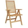 Kėdė 8 pcs Ruda 64.5 x 52 x 108 cm Kieto teka medžio