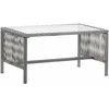 Sodo baldai 2 pcs Juoda 67 x 76 x 73 cm Kietos akacijos mediena