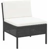 Sodo Kėdė 2 pcs Ruda 78 x 55,5 x 75,5 cm poliratanas