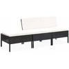 Sodo Kėdė 2 pcs Ruda 78 x 55,5 x 75,5 cm poliratanas