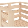 Sodo kėdės, 2vnt., 61,5x53x71cm, pušies medienos masyvas