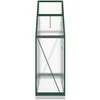 Sodo Kėdė su pagalve 2 pcs Juoda 62,5 x 55 x 82 cm poliratanas