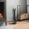Sodo krėslai, kurie vienas ant kito sukraunami 4 pcs