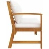 Sodo lovelis, sidabrinis, 80x80x36cm, plienas