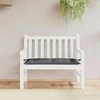 Sodo lovelis su kuoliukais, baltas, 43,5x43,5x43,5cm, PP