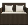 Sodo lovelis su kuoliukais, pilkas, 363,5x43,5x43,5cm, PP