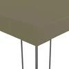 Sodo palapinė, taupe spalvos, 3x3m, 180 g/m²