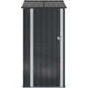 Sodo pašiūrės Antracitas 103 x 86 x 200 cm Metalas