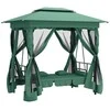 Kabantis kiaušinis Antracitas 94 x 107 x 196,5 cm Plienas
