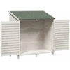 Sodo Sandėlys Balta 106 x 56 x 113,5 cm Kietasis pušinis medis