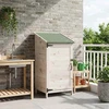 Sodo Sandėlys Balta 59 x 56 x 113,5 cm Kietasis pušinis medis
