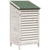 Sodo Sandėlys Balta 59 x 56 x 113,5 cm Kietasis pušinis medis