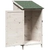 Sodo Sandėlys Balta 59,5 x 56 x 113,5 cm Kietasis pušinis medis