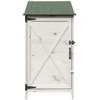 Sodo Sandėlys Balta 59,5 x 56 x 113,5 cm Kietasis pušinis medis