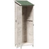 Sodo Sandėlys Balta 59,5 x 56 x 176,5 cm Kietasis pušinis medis