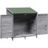 Sodo Sandėlys Pilka 106 x 56 x 113,5 cm Kietasis pušinis medis