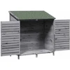 Sodo Sandėlys Pilka 106 x 56 x 113,5 cm Kietasis pušinis medis