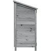 Sodo Sandėlys Pilka 106 x 56 x 113,5 cm Kietasis pušinis medis