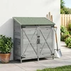 Sodo Sandėlys Pilka 106 x 56 x 113,5 cm Kietasis pušinis medis