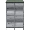 Sodo Sandėlys Pilka 106 x 56 x 176,5 cm Kietasis pušinis medis